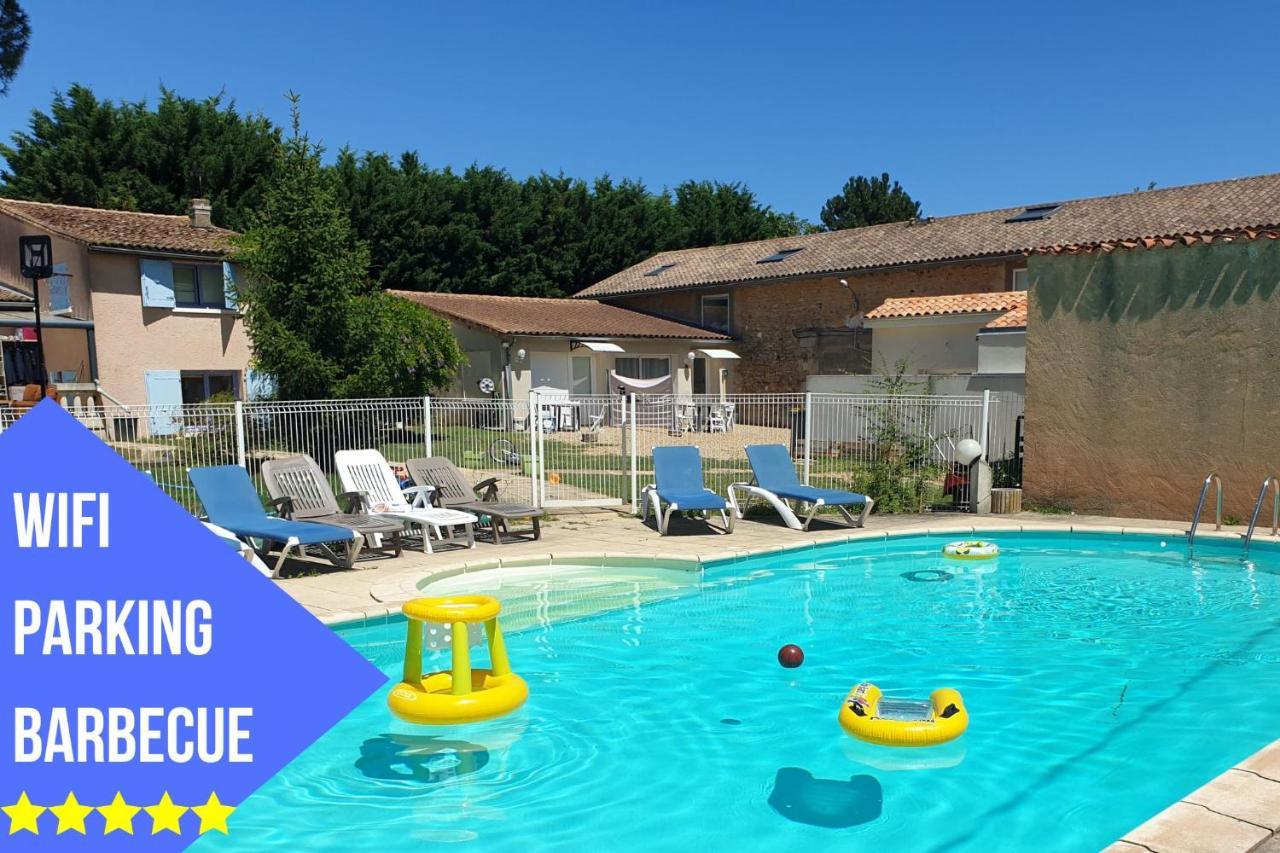 Bel Appartement T2 Climatise Avec Piscine Poitiers-Futuroscope-Creps De Poitiers Vouneuil-sous-Biard Eksteriør billede