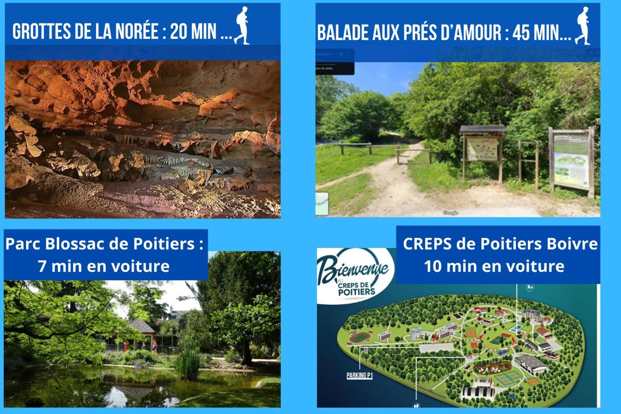 Bel Appartement T2 Climatise Avec Piscine Poitiers-Futuroscope-Creps De Poitiers Vouneuil-sous-Biard Eksteriør billede